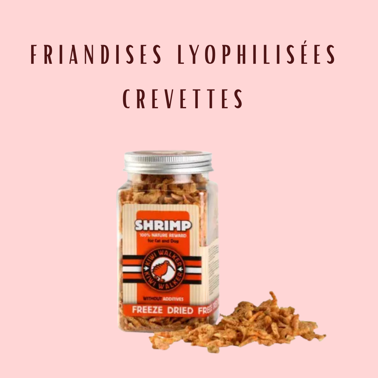 Friandises Lyophilisées Kiwi Walker